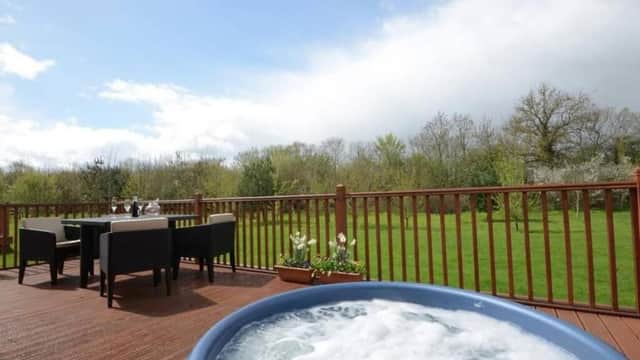 Accommodation at Heron Lodge with Hot Tub in malton