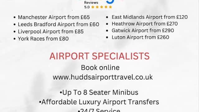 Hudds Airport Travel - Taxi Ranks in huddersfield