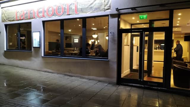 Dining at Scarborough Tandoori Restaurant in scarborough