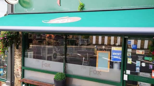 Food & drink at The Fox in shipley