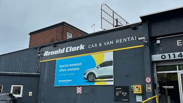Arnold Clark Car & Van Rental, Sheffield - Car Hire in sheffield