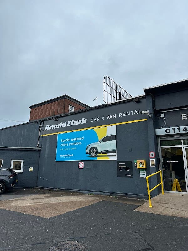 Arnold Clark Car & Van Rental, Sheffield