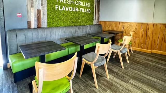 Dining at Urban Pitta in heeley