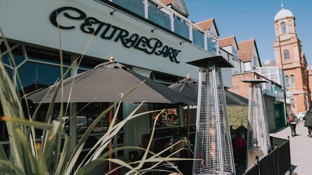 Dining at Central Park in middlesbrough