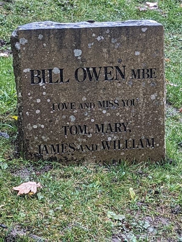 Grave of Bill Owen and Peter Sallis