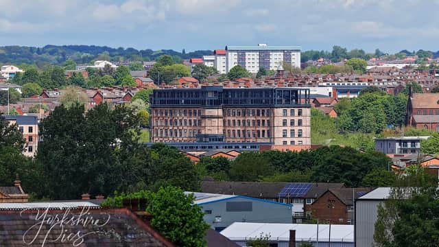 East Range, Victoria Flax Mills - Historic Site in knowsthorpe