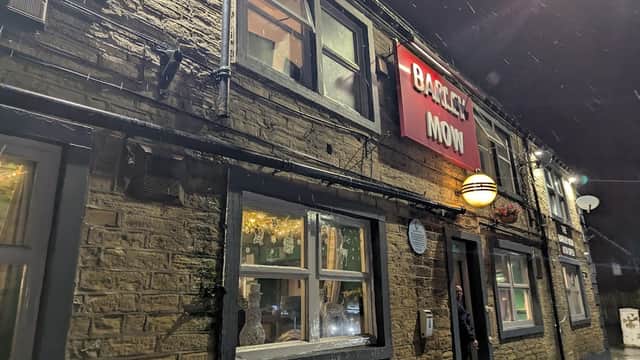 Dining at The Barley Mow in bramley