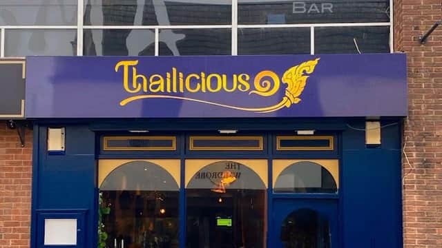 Dining at Thailicious 1 in pontefract