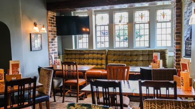 Dining at The Rising Sun in greenhill