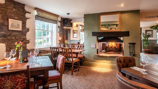 Dining at The Hare And Hounds in mirfield