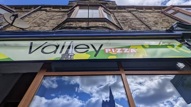 Dining at Valley Pizza in hebden bridge