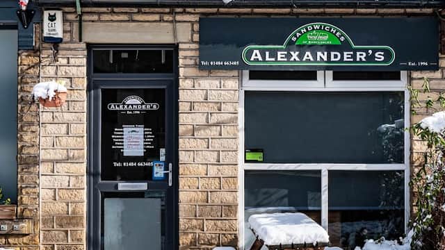 Cafe Alexanders Sandwich Shop - Brockholes in holmfirth