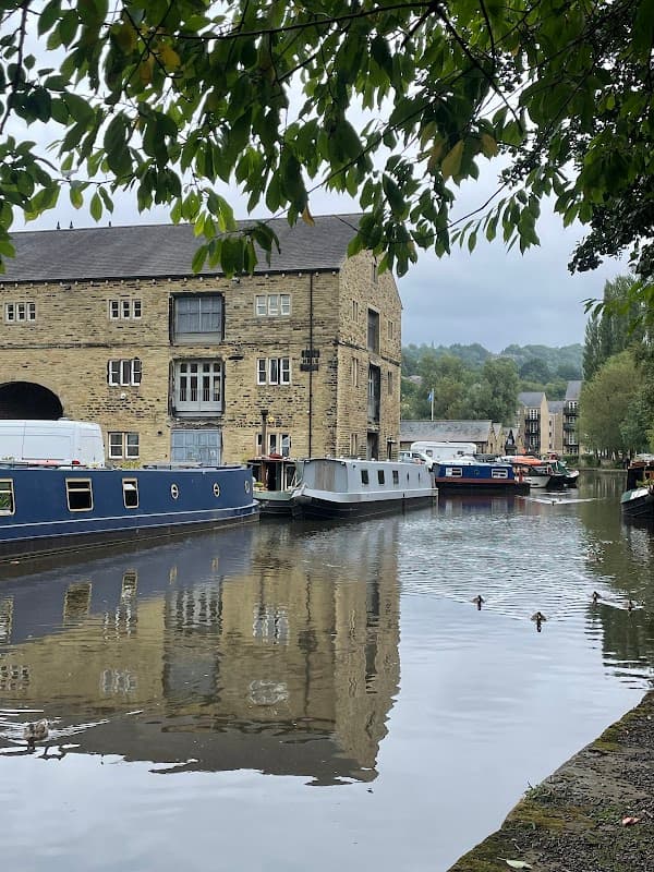 Sowerby Bridge Wharf Towpath Walk Sign Plate