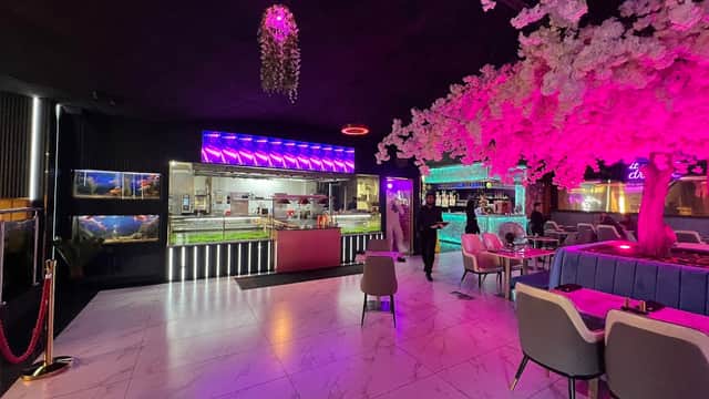 Dining at MYNK STEAKHOUSE in bradford