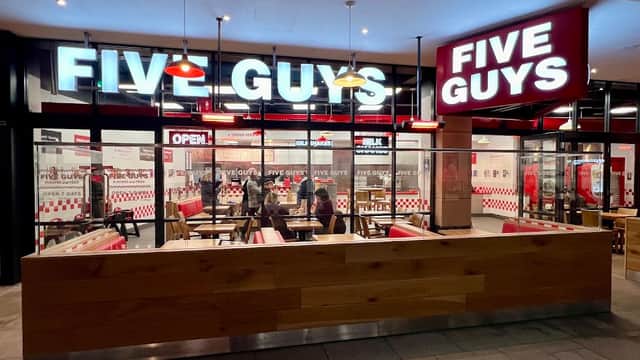 Five Guys Burgers and Fries Leeds Trinity
