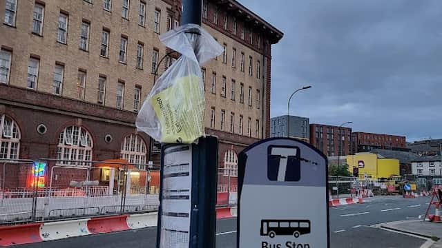 Bus Stop at Gibraltar Street/Lambert Street - Bus Stops in neepsend