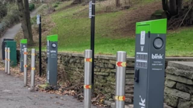 Blink Charging Station - EV Charging in shipley