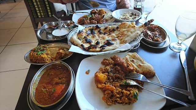 Dining at Samarkand in batley