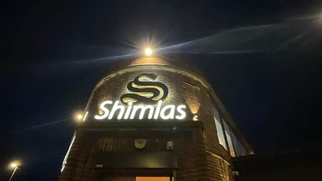 Dining at Shimlas Leeds in leeds