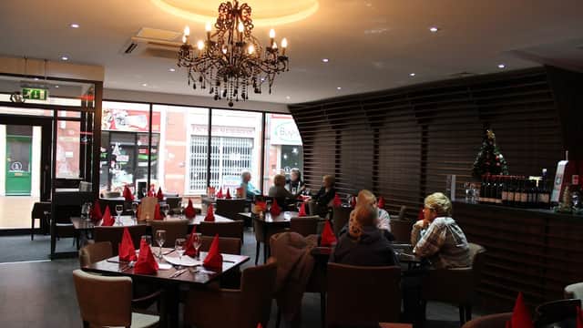 Dining at Grille Steakhouse in barnsley