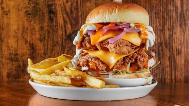 Dining at Burgerlicious in doncaster