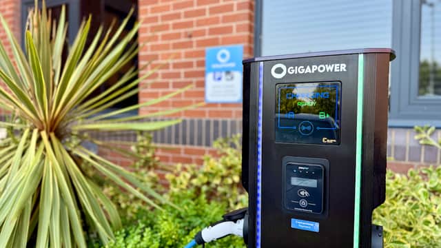 Giga Power Charging Station - EV Charging in farsley