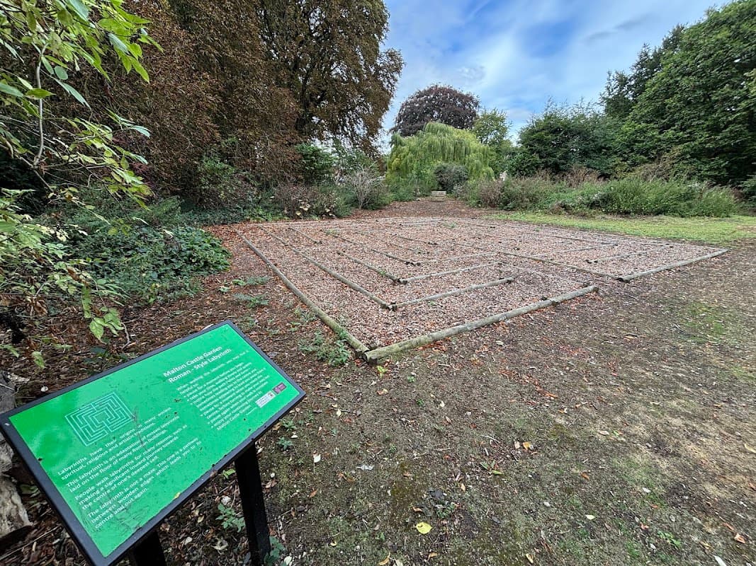 Malton Castle Garden Roman-Style Labyrinth