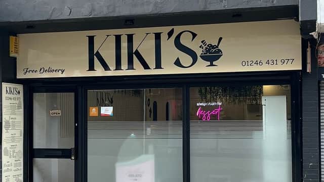 Dining at KIKI'S in eckington