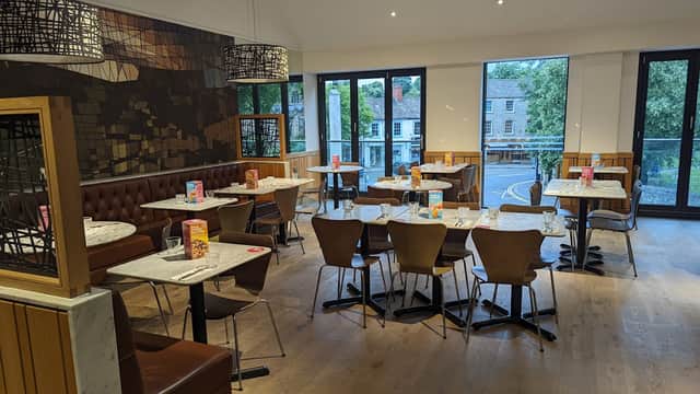 Dining at PizzaExpress in skipton