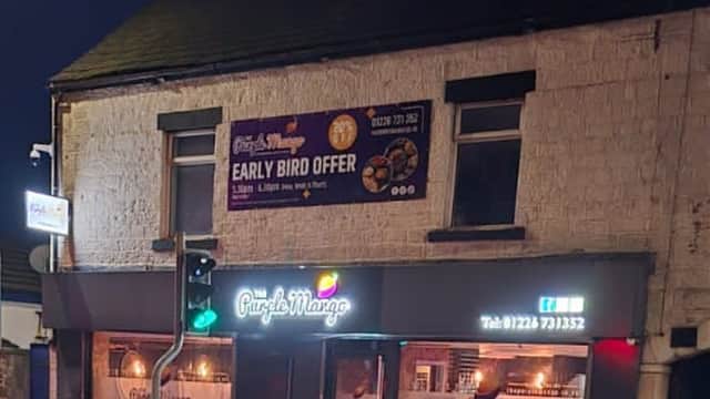 Dining at The Purple Mango in barnsley