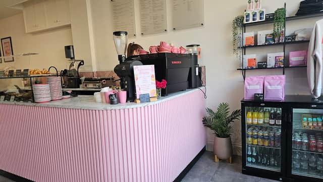 Cafe Pink Door in harrogate