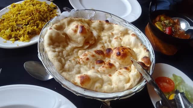 Dining at Emon Spice Lounge in brough