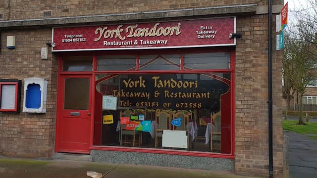 Dining at York Tandoori Indian Restaurant and Takeaway in york