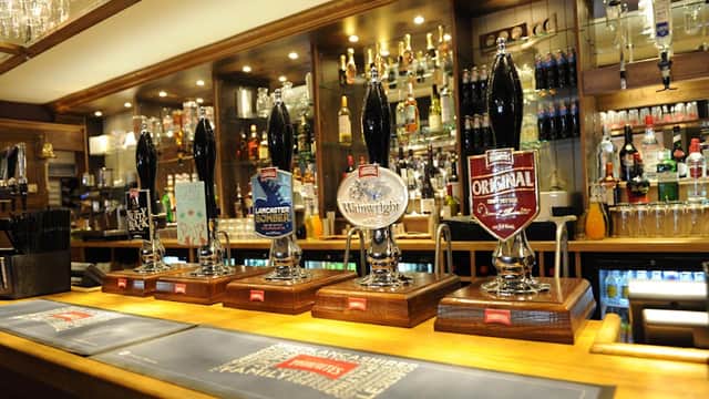 Dining at Hare & Hounds, Todmorden in todmorden