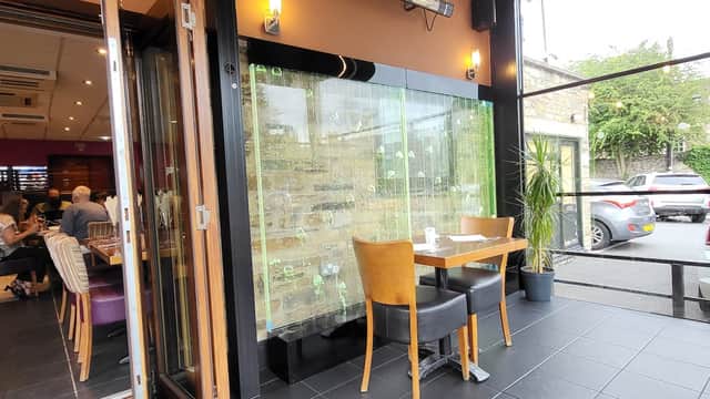 Dining at La Piazza in richmond