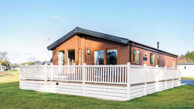 Accommodation at Lavender Lodge with Hot Tub in allerthorpe