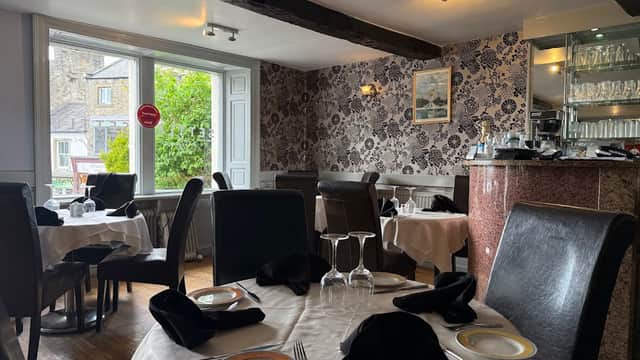 Dining at Settle Spice in settle