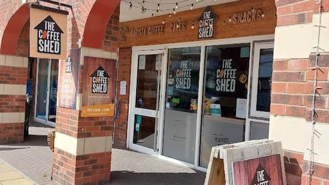 Dining at The Coffee Shed in filey