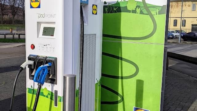 Lidl Charging Station - EV Charging in middlesbrough