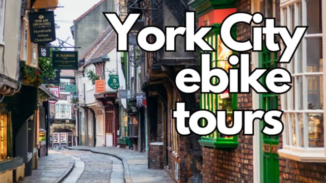 York City e-bike tours - Tour in kirk hammerton
