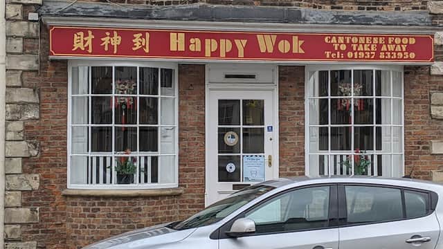 Dining at Happy Wok Cantonese in tadcaster