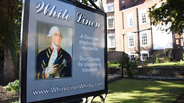 Accommodation at White Linen Whitby in whitby railway station