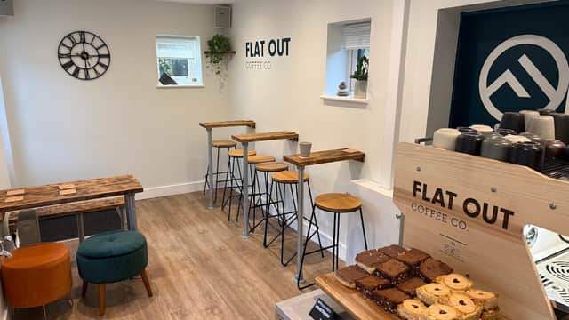 Cafe Flat Out Coffee Co. in brighouse