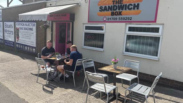 Cafe The Sandwich Box in rotherham