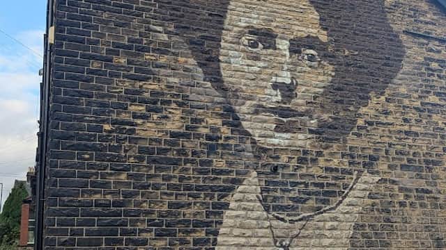 Mary Gawthrope Mural - Historic Site in bramley