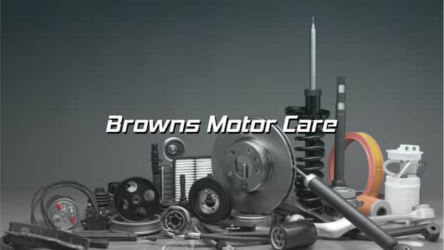 Browns Motor Care ltd. - Garages in pocklington