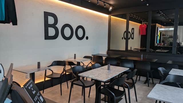 Dining at Boo in dewsbury