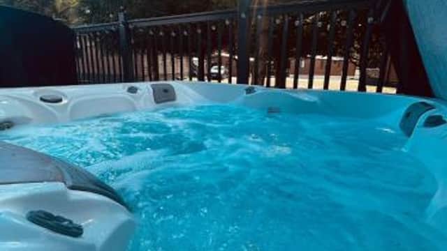 Accommodation at Coopers Corner, Lodge with Hot Tub in allerthorpe