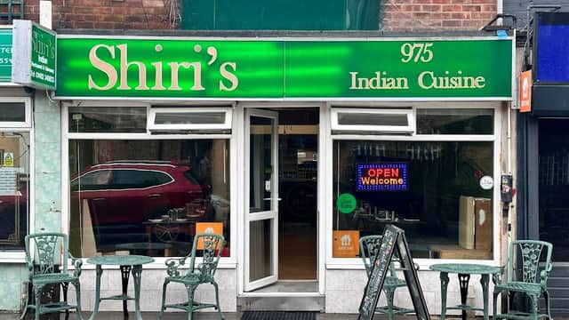 Dining at Shiris indian in hull