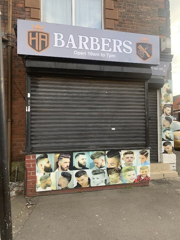 H A barbers